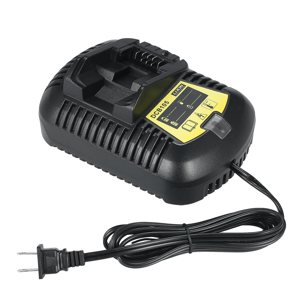 

New Battery Charger Replacement for DCB105 12V-20V Li-Ion Battery parafusadeira a bateria for Electric Screwdriver Power Tool