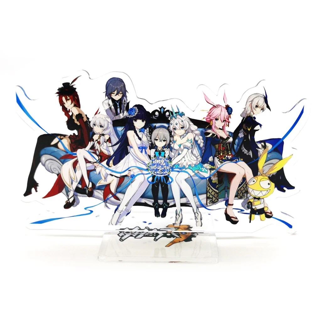 Honkai Impact Benghuai коллапс 3 Reburn каслана киана Каллен GM фигурка на акриловой подставке