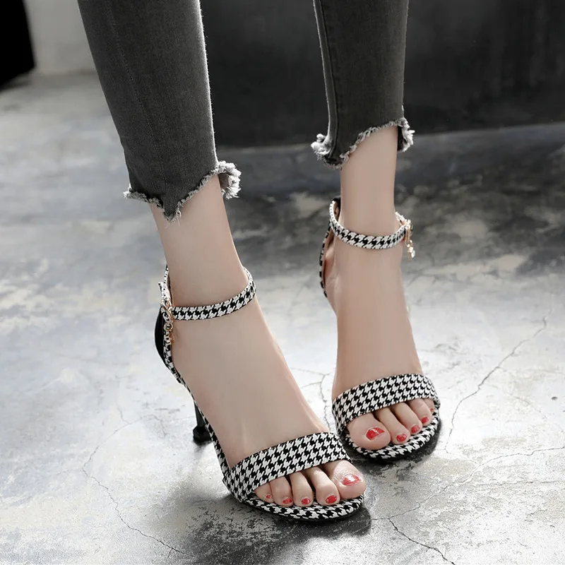 

Shoes High Heels Sexy Women Pumps Wedding Shoes Women Heels Summer Ladies Shoes Female Fashion Open Toe Sandals Stiletto