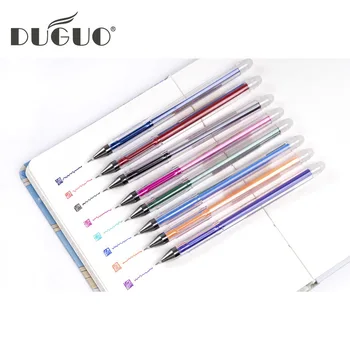 

DUGUO cute stationery Korea orange forest 8 color erasable gel pen simple color erasable pen kawaii supplies