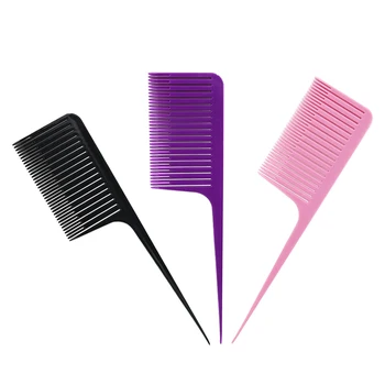 

1 Pcs Hair Comb Highlight Weave Hairdressing Comb Hair Salon Dye Comb Tail Comb Hair Styling Tool