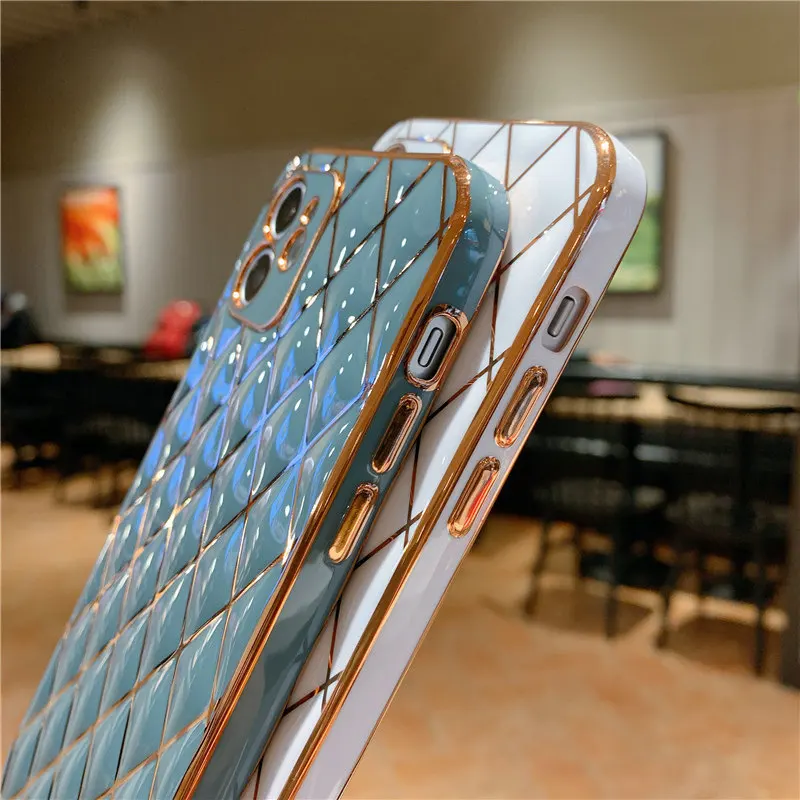 Louis Vuitton Kickstand Plating Edge Case for iPhone 15 14 13 12 11 Pro Max  - Luxury Phone Case Shop