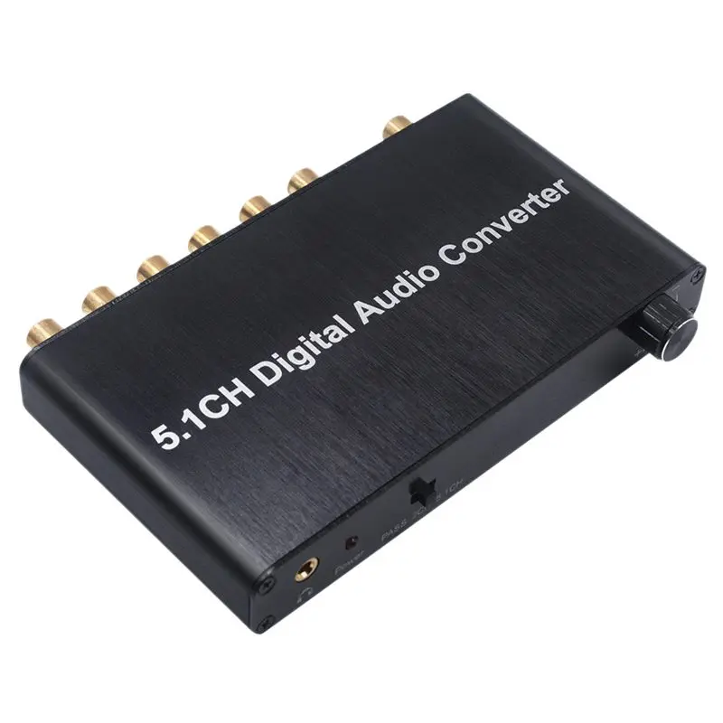 US $25.49 51ch Digital Audio Converter DTS AC3 Dolby Decoding SPDIF Input To 51
