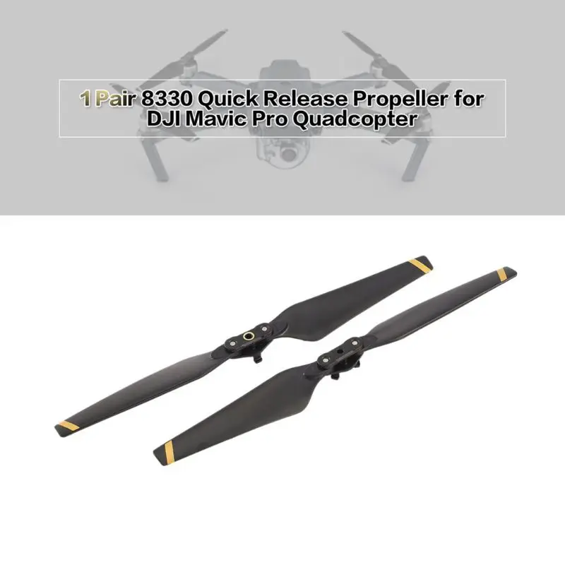 8 шт. сменный Пропеллер для DJI Mavic Pro Drone, 8330 быстросъемное складное лезвие реквизит для Mavic Pro Drone аксессуар