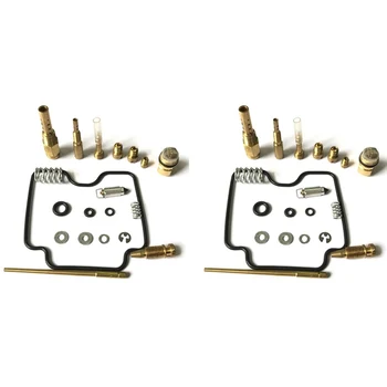 

Carburetor Rebuild Kit for SUZUKI LTZ400 2003-2008 LTZ 400 Motorcycle Carburetor Carb Repair Kit Replacement Parts-2Set