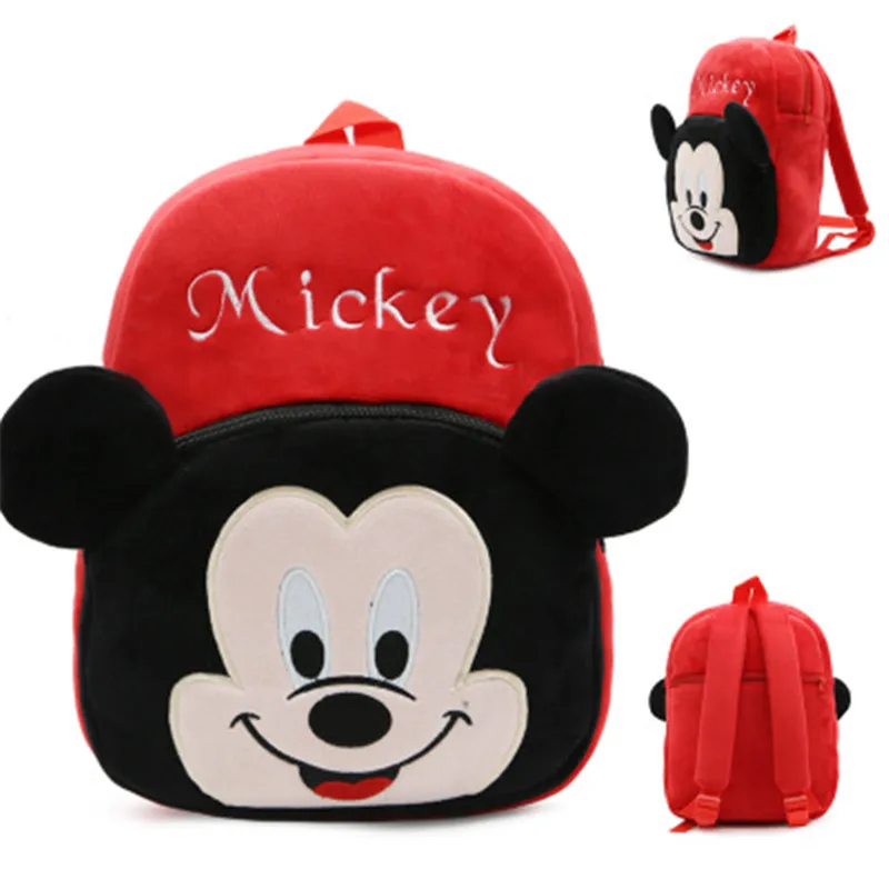 High Quality Shoulder Bag Pocket Animals Pikachu Totoro Mickey Minnie Mouse Plush Small Crossbody Bags Messenger 3