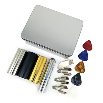 

Metal Slide Bar Tuning Tool Kit for Guitar Bass Ukulele Banjo Accessories
