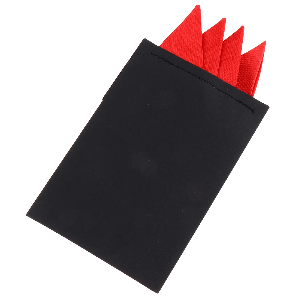 Trendy Tuxedo Suit Pocket Men Square Handkerchief Bridegroom Hankie
