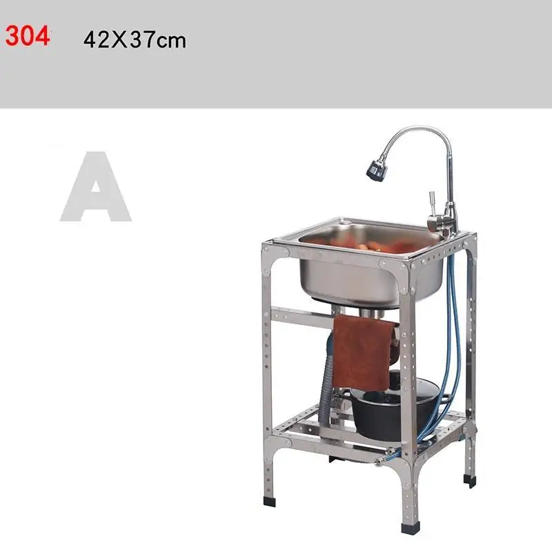 Wasbak Portatil Lavello Cucina Afwasbak Evier Lavandino кухня Lavabo Cuba Pia Cozinha Fregadero De Cocina мойка для овощей - Цвет: Version I