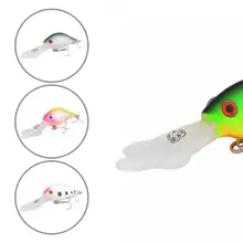 

Attract Fish 9g High Quality Sea Fishing Predator 3D Eyes Artificial Bait Easily Throw Lure Baits Inner Beads for Outdoor