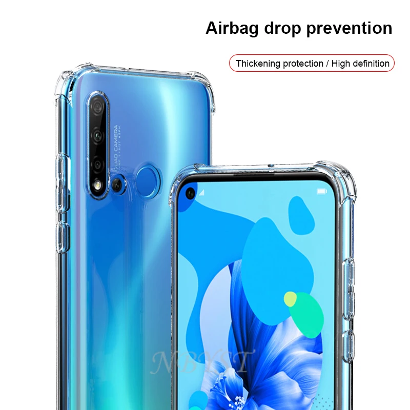 Противоударные силиконовые мягкие чехлы для Huawei P40 Lite E P30 новое издание P20 Pro P Smart Z