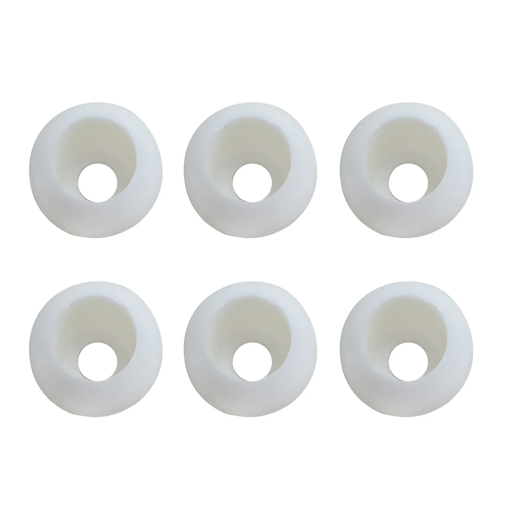 6 Pieces Elastic Shock Cord Bungee Rope Toggle Round Ball End Lock Stopper Stop Buckles Gear Replacement