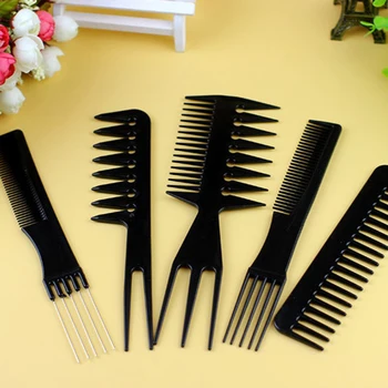 

10pcs/set Styling Comb Home Salon Barber Shop Wide Tooth Comb Kit Women Men Hairstyle Beauty Tool