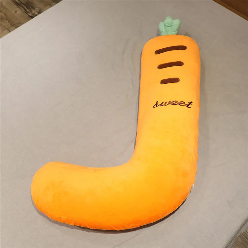 Carrot Подушка для сна для беременных женщин для тела фрукты овощи форма подушки для беременных Беременность боковые Шпалы - Цвет: Carrot