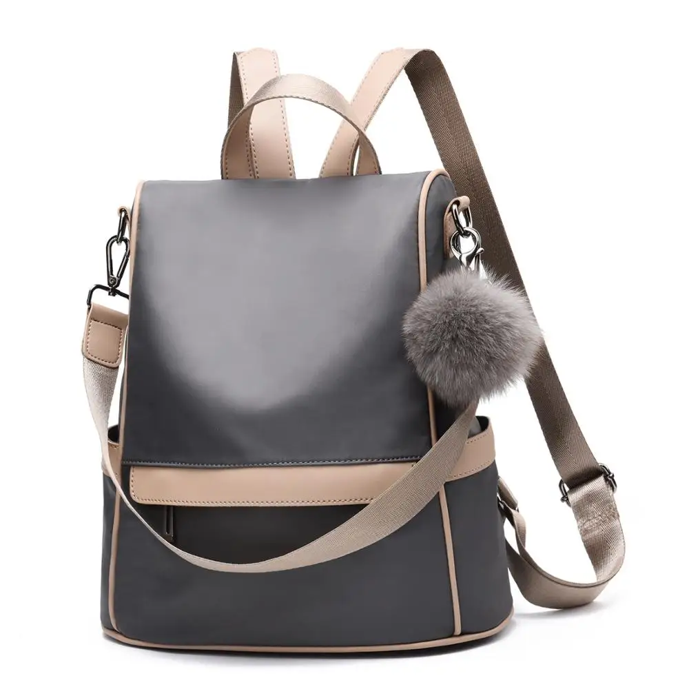 

Fashion Women's Anti-theft casual backpack Oxford cloth shoulder bag Multifunctional School bag