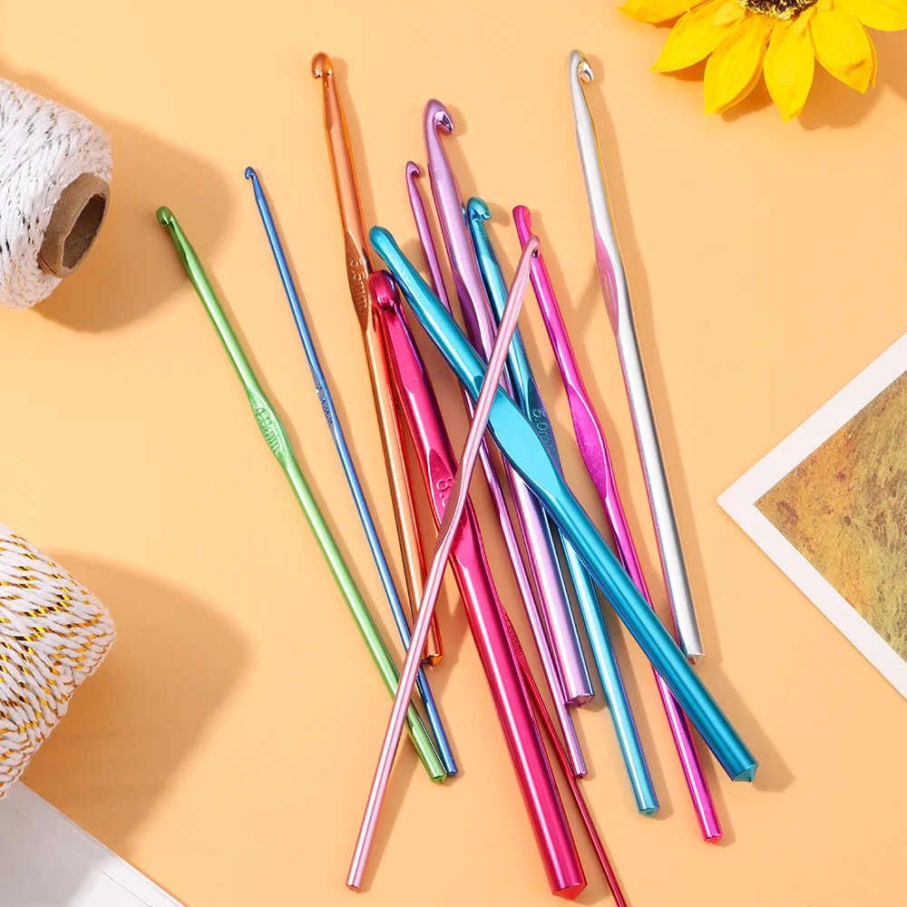 Colorful Aluminum Crochet Hooks 2