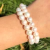 Natural Freshwater White Pearl 6-7mm 7-8mm 9-10mm Round Beads for Jewelry Making DIY Charm Earrings Bracelet Necklace 15 inches 5