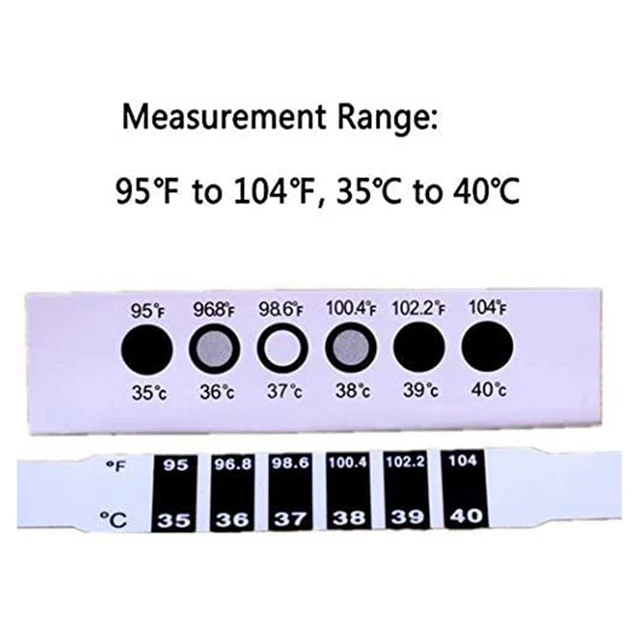 100 Pack Forehead Thermometer-Instant Readable Forehead Thermometer Reusable Thermometer