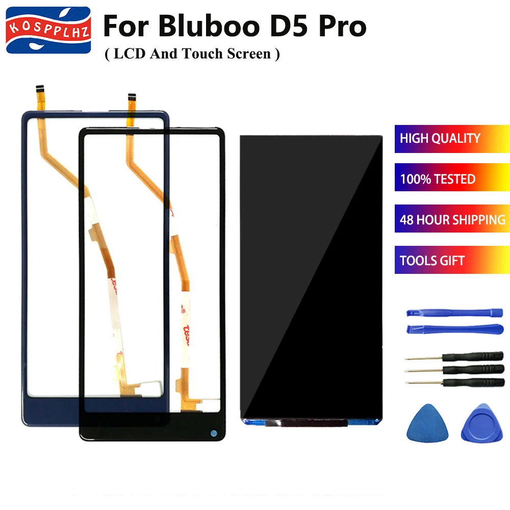 KOSPPLHZ 5.5&quot New For Bluboo D5 Pro D5Pro LCD Display Or Touch Screen Touchscreen Panel Sensor Replace Repair Accessories | Мобильные