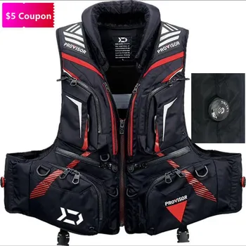 

2020 New BOA System Waterproof Fishing Life Vest Outdoor Life Jacket Breathable Survival Vest Sports Quick Dry Utility Waistcoat
