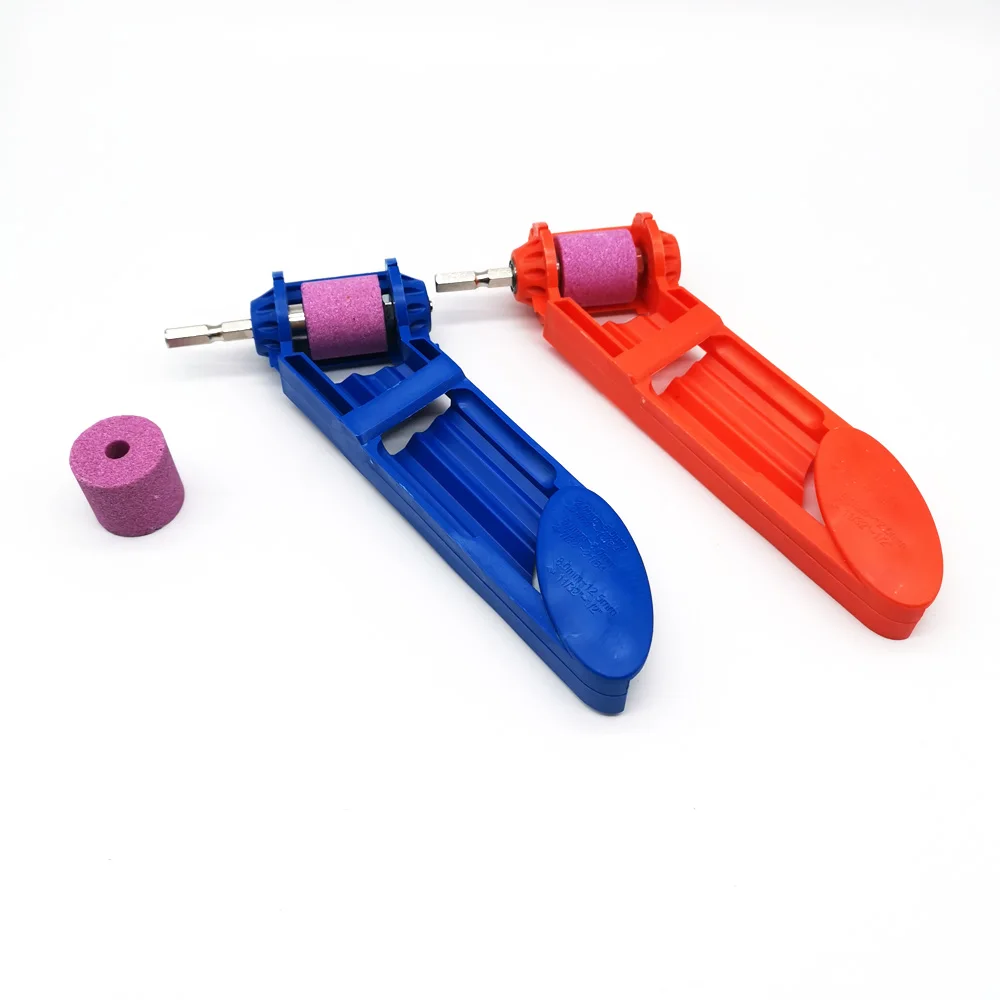 2-12.5mm Drill Bit Sharpener Portable Powered Tool Corundum Grinding Wheel Drill Polishing Grinder