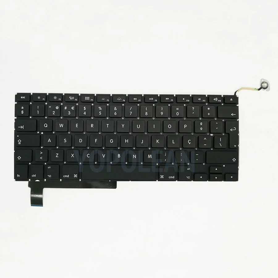 Новая португальская клавиатура с подсветкой для Macbook Pro Unibody 15 дюймов A1286 2009 2010 2011