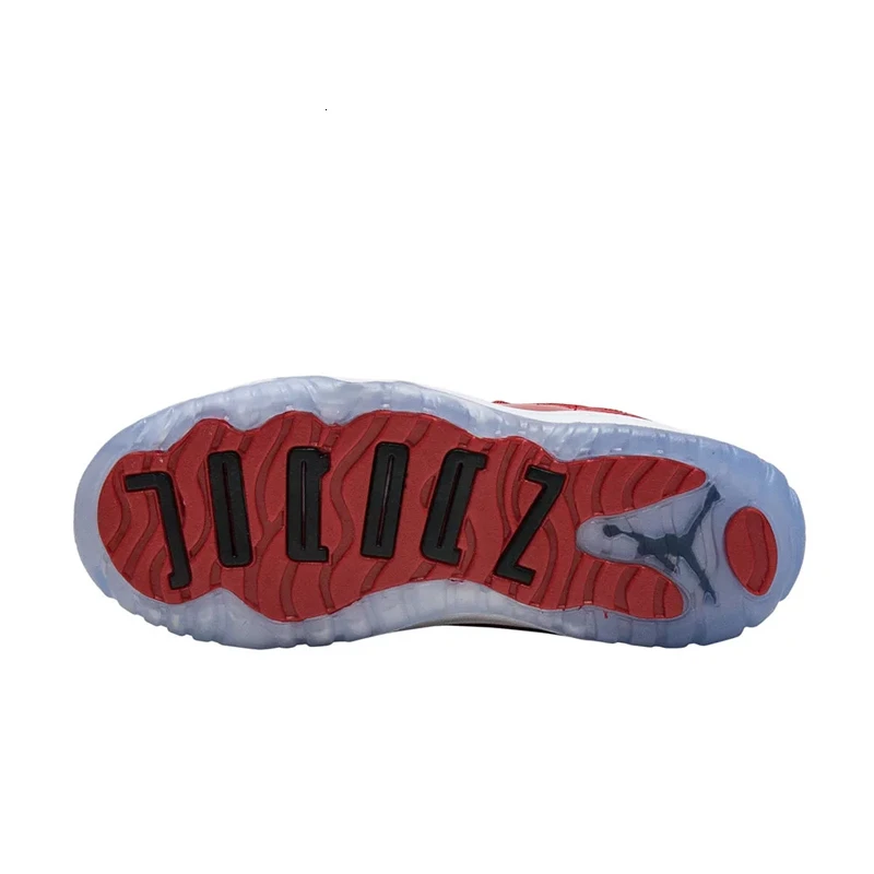 Nike Air Jordan XI оригинальная детская обувь кожаные детские беговые туфли удобные спортивные кроссовки#378039-623