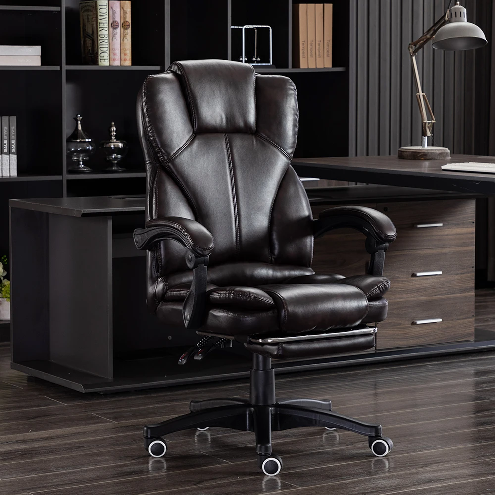 Executive chair, ergonomic, high backrest Ergonomic Chairs Liftable Office Chair Swivel Staff with Comfortable Seat