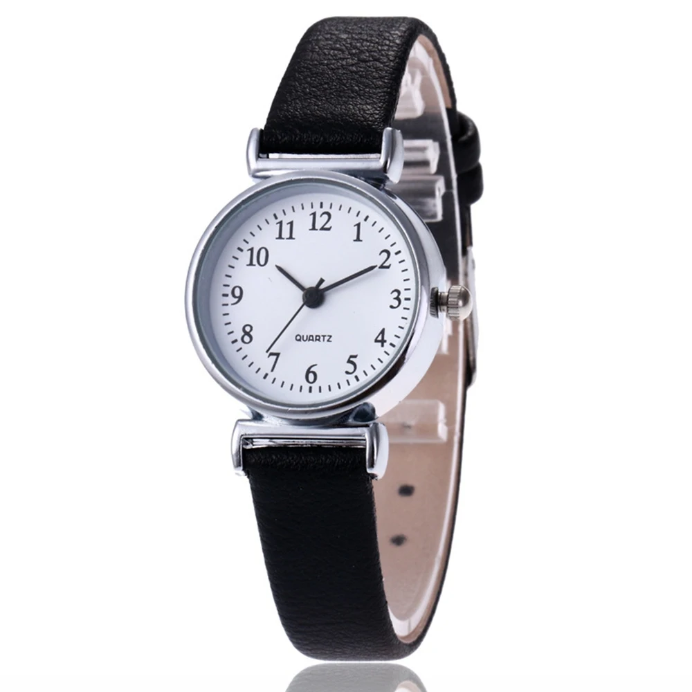 

new small dial simple trend numbers women ladies fashion leather watches leisure dress gift party watches for women lady