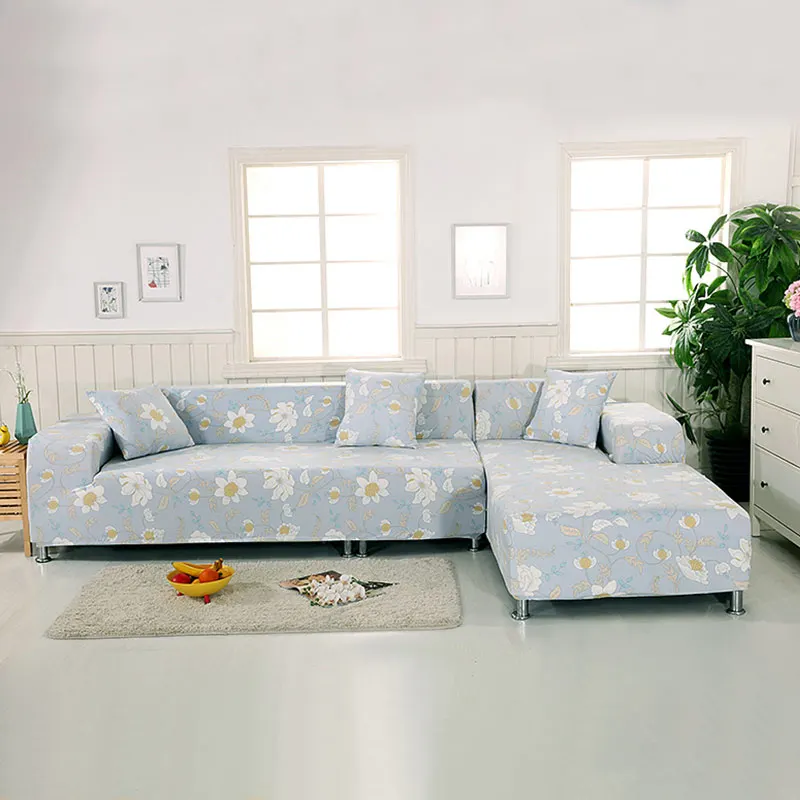 Elastic For Living Room Hot Sale Sofa Cover High Quality Popular 1PC Geometric Couch Cover L Shaped Decoration