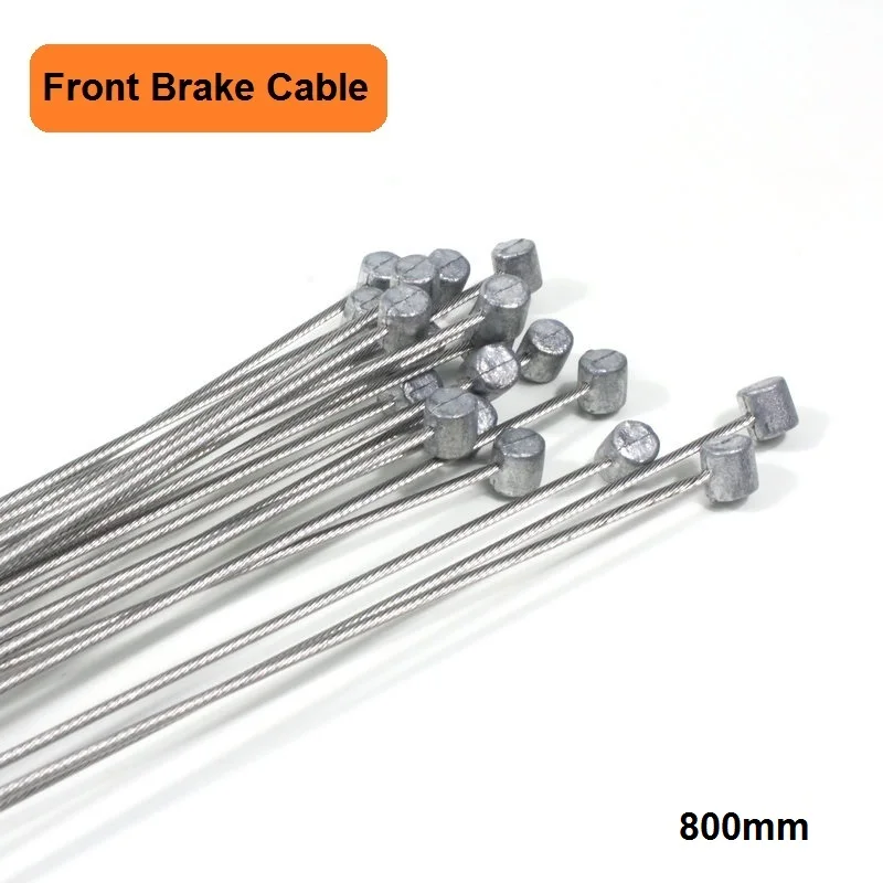 5Pcs Front Brake 5 шт. велосипедные Тормозные Тросы горный велосипед Внутренний кабель тормоза из нержавеющей стали тормозной кабель велосипедные аксессуары - Цвет: 5Pcs Front Brake