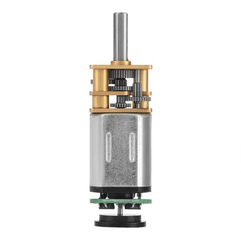 

1PC DC6V Gear Motor 2W GBMQ-GM12BY20 Gear Motor W/ Magnetic Coded Disc Hall Encoder Metal Motor 100KHz