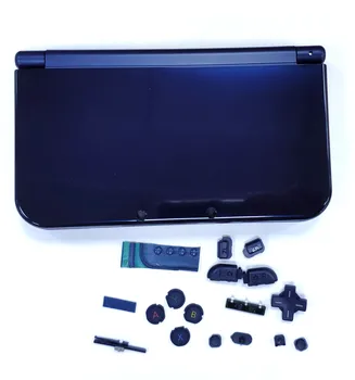

Blue Original Housing Shell Case with Button key Set Replacement for NEW 3DS LL/XL Console Case Faceplate Cover Plate