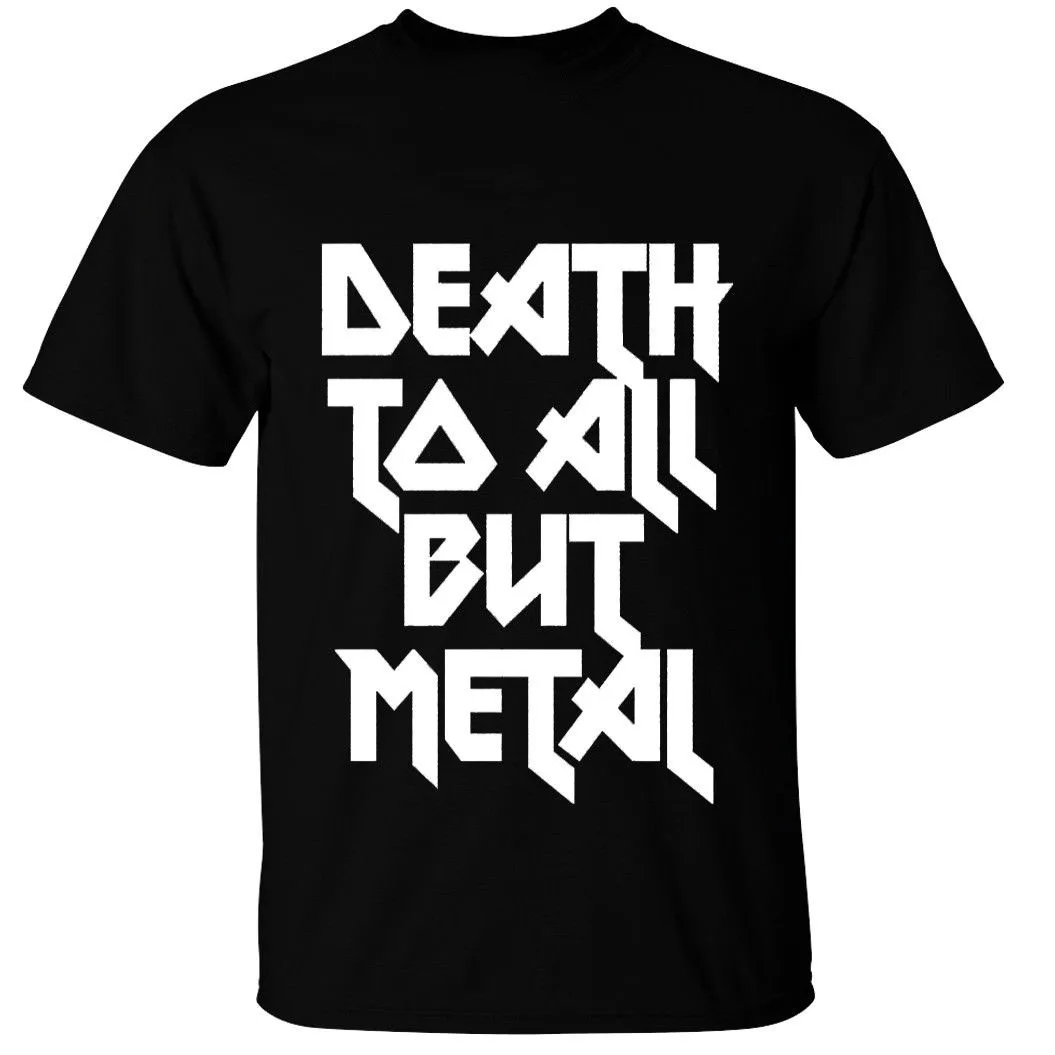 DEATH TO ALL BUT METAL футболка для мужчин женщин S-3XL Сталь пантера в стиле рок гот