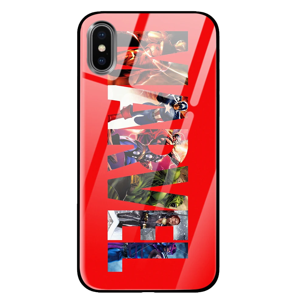 Для Герой Marvel закаленное стекло Роскошные Чехлы для huawei P30 P20 Коврики 10 20 Honor 8 9 10 Pro Lite - Цвет: 10