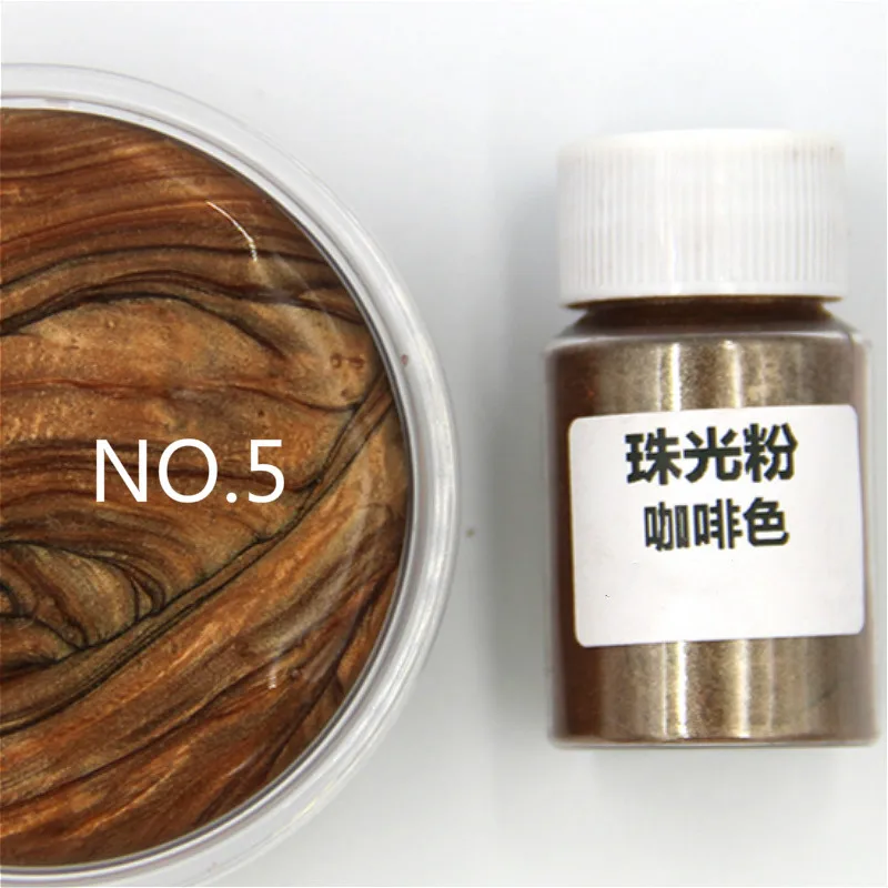 Diy Handmade Pearlescent Mica Powder Epoxy Resin Dye Pearl Pigment Resin Glue Pigments Material Crystal Mold