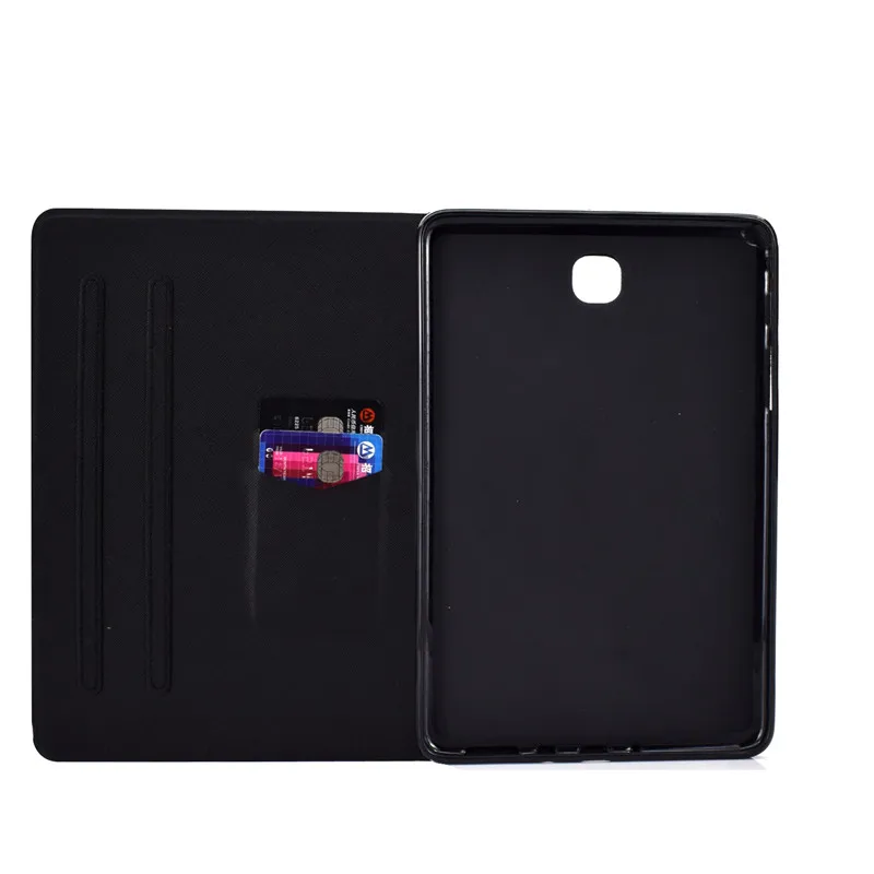 Wekays чехол для samsung Tab A 8,0 T350 Мультяшные Кожаные чехлы Чехол для samsung Galaxy Tab A 8,0 дюймов T355 T350 T351 чехлы
