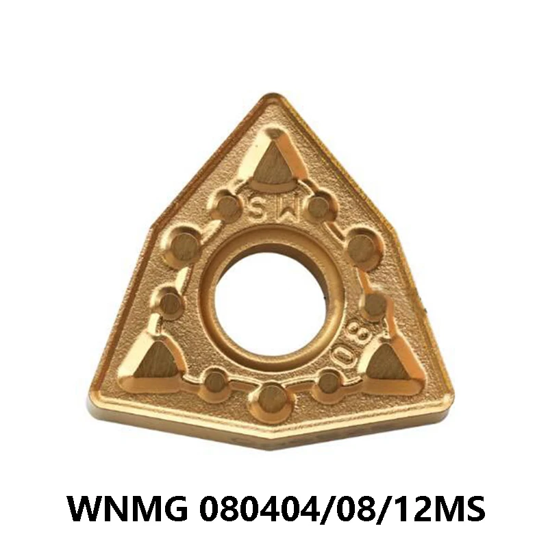 Kyocera WNMG WNMG080404 WNMG080408 WNMG080412 MS CA6525 для токарных инструментов из нержавеющей стали карбидные вставки, токарный инструмент