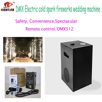 

Good Quality DMX effect DMX512 400w Electric cold spark fireworks wedding party machine cold fountain machine