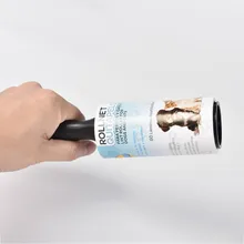 חיות מחמד שיער דביק רולר מברשת אבק מנקה מיני בגדי דביק שיער חדש לשימוש חוזר דביק מחמד שיער רולר דביק אבק מסיר(China)