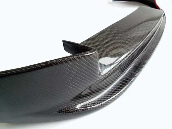 3D TYPE real CARBON FRONT BUMPER LIP SPOILER for BMW E90 3-series M-TECH FRONT BUMPER
