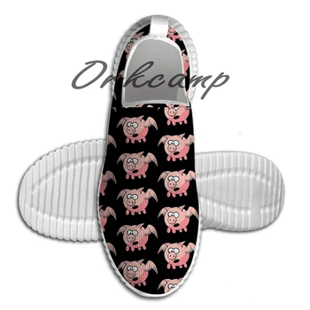 

Pigs May Fly Flying Pig T Shirt Duvet Sticker Running Shoes Walking Shoes Summer Comfortable light weight Jogging Yoga shoes