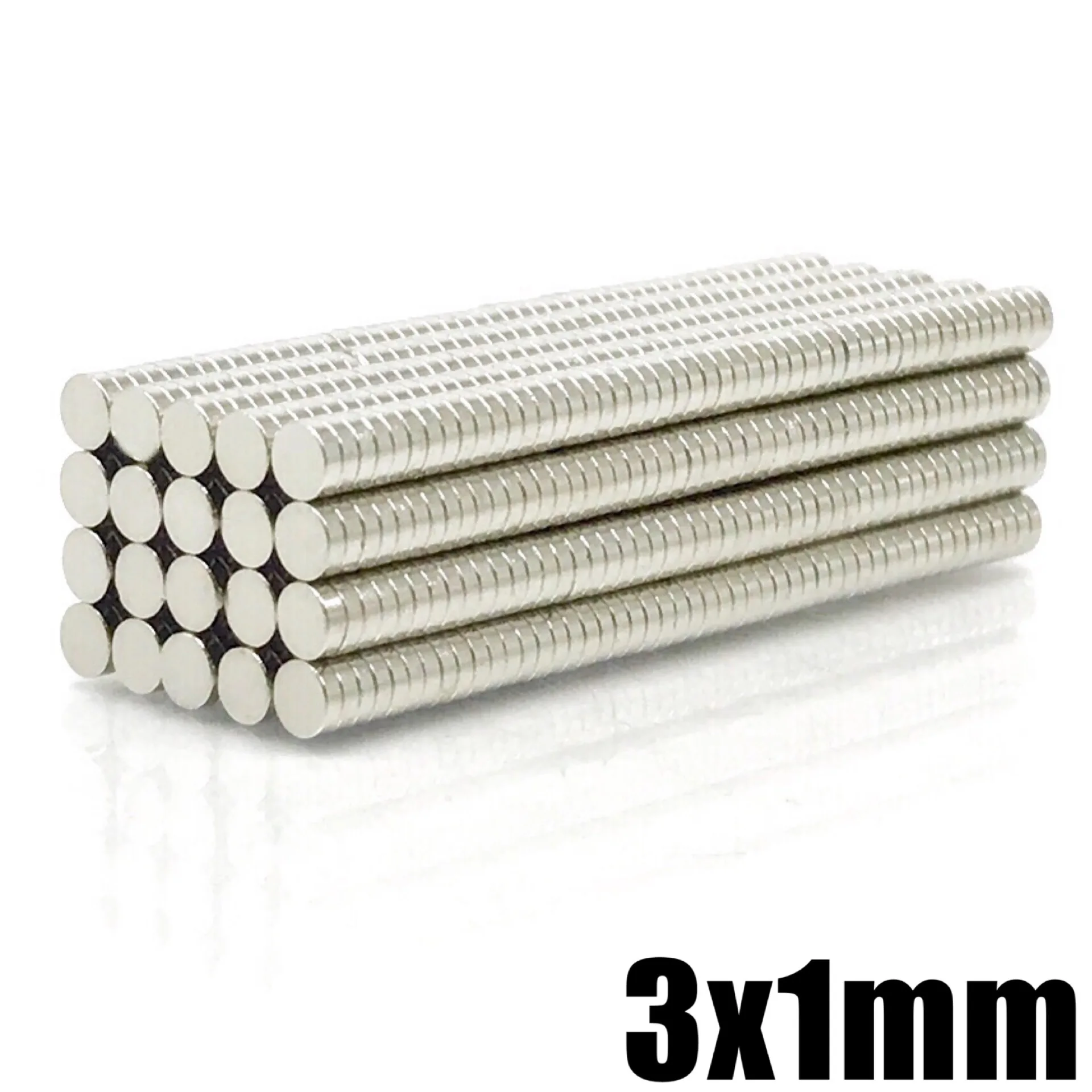 Lots 100 4mm X 2mm Neodymium Disc Strong Rare Earth N35 Small Fridge Magnets 