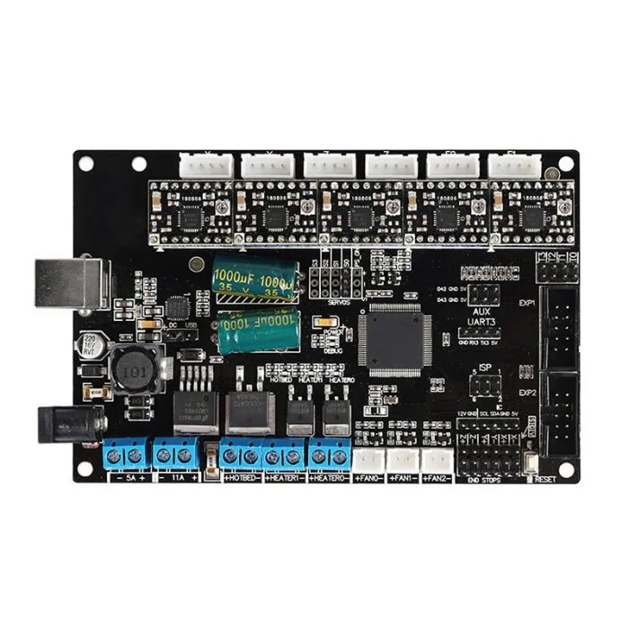 Материнская плата+ 4988 Mega2560+ RAMPS1.4 4-слойные PCB плата контроллера для RepRap 3D-принтеры PUO88