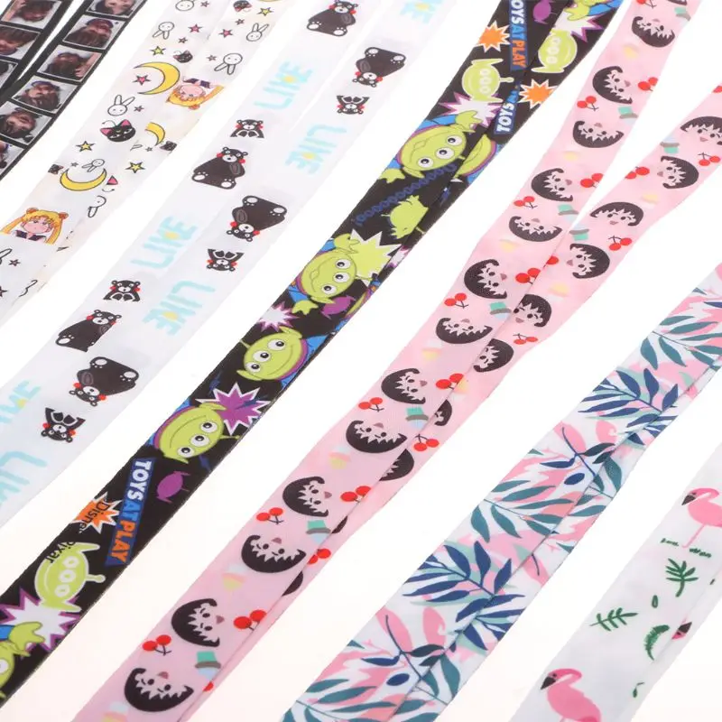 

Multi-pattern Mobile Phone Straps Rope Neck Key Rope Buckle Ring Rotary Rope