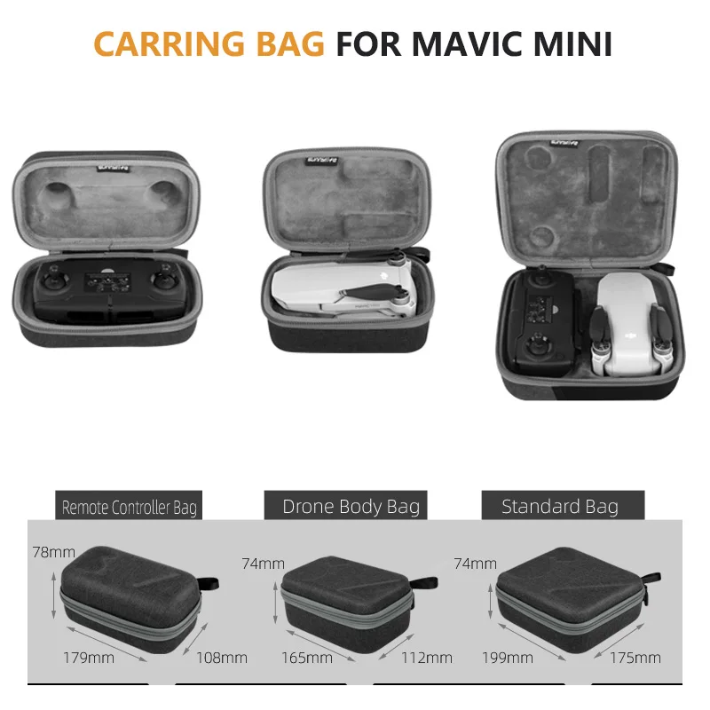 Buy Protective Storage Bag Carrying Case for DJI Mavic Mini Drone Accessories