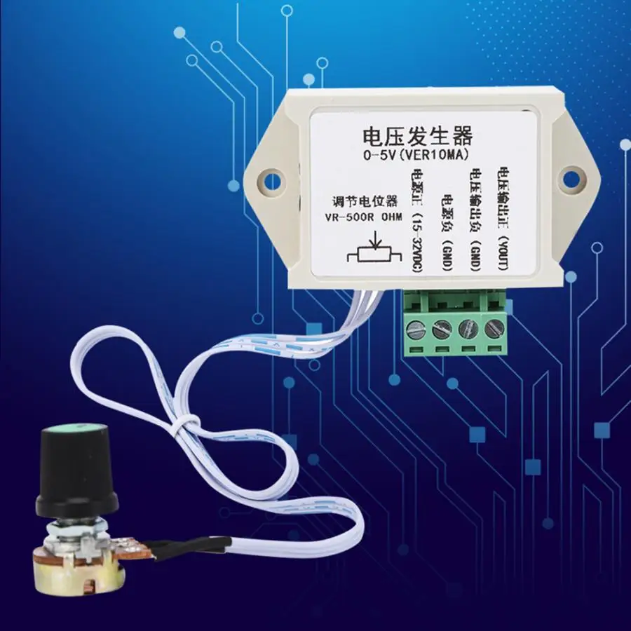 Voltage Regulating Generator Potentiometer Adjustable 0-5VDC for PLC Industrial Control | Обустройство дома