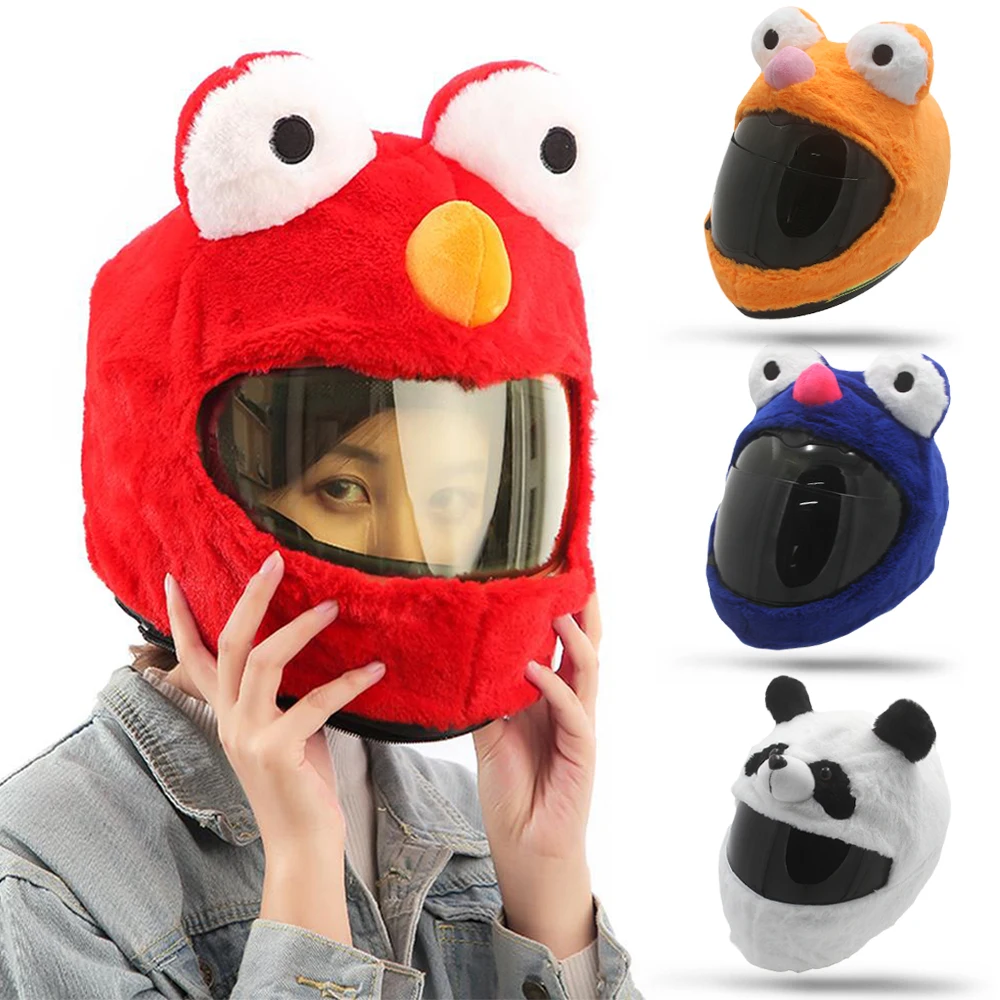 Details about   Funny Helmet cover helmet cover Motorcycle Helmet Funny and eye-catching Helmet Cover show original title 