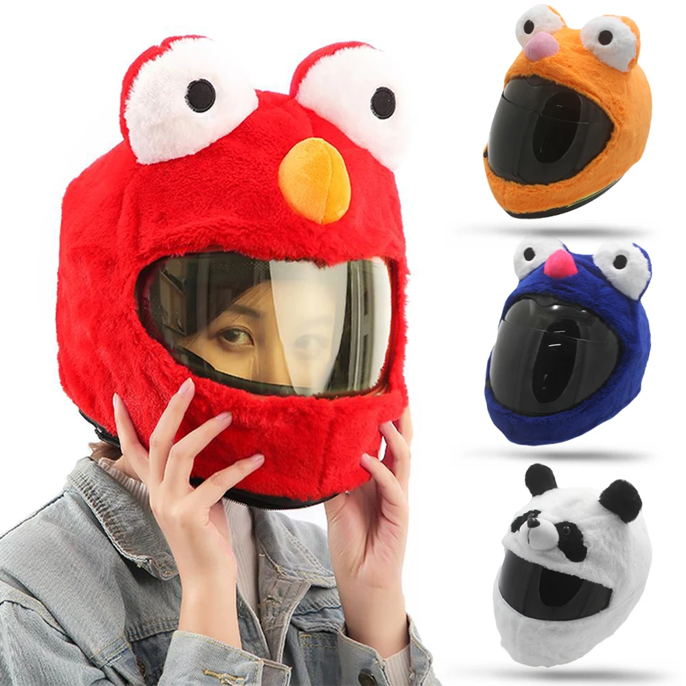 Grappige Unisex Kikker Motorhelm Cover Halloween Masker Furry Animal Head  Cover Crazy Case Kostuum Voor Motorfiets Volledige Helmen - AliExpress  Automobiles \u0026 Motorcycles