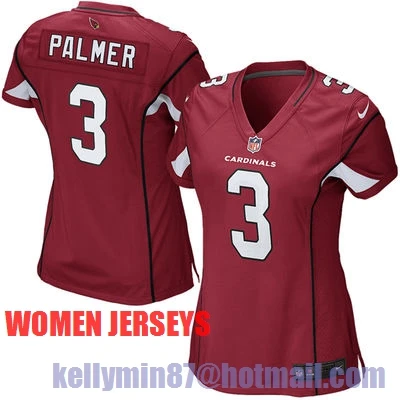 AAA, Arizona s, Carson Palmer, Larry fitzgerard, Патрик Питерсон, Tyrann Mathieu, Justin Bethel, для женщин Джерси - Цвет: Розовый